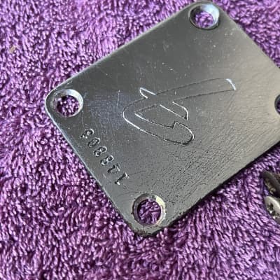 1966 Fender guitar bass neck plate Jazz Stratocaster Mustang | Reverb