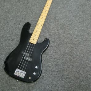 Squier II by Fender Precision Bass 1989 Black Reverb
