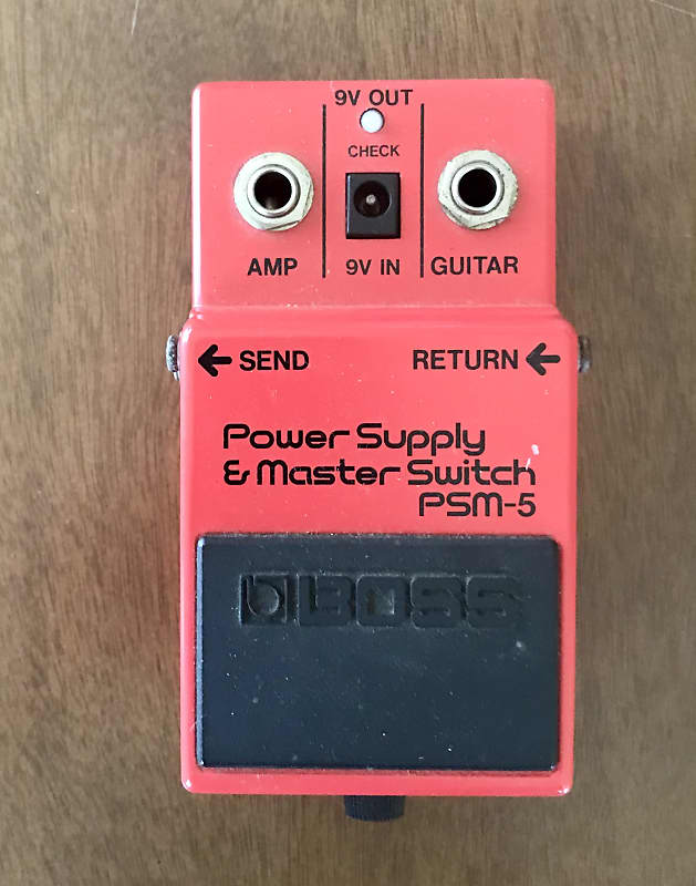 Boss PSM-5 Power Supply & Master Switch (1982 - 1983) | Reverb Canada