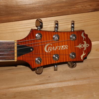 Crafter SA-TMVS Acoustic/Electric Hybrid Guitar | Reverb