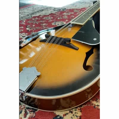 Gear4Music  Acoustic Mandolin + Gig Bag Pre-Owned in Yellow Sunburst image 5