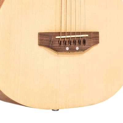 Gold Tone M-Guitar Solid Spruce Top Nato Neck 6-String Acoustic Micro-Guitar w/Gig Bag image 5