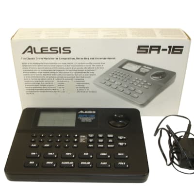 Alesis SR-16 Portable Electronic Drum Machine w/ Box
