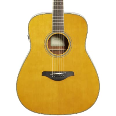 Yamaha FG-TA TransAcoustic Dreadnought Acoustic-Electric Guitar w/ Chorus and Reverb - Vintage Tint for sale