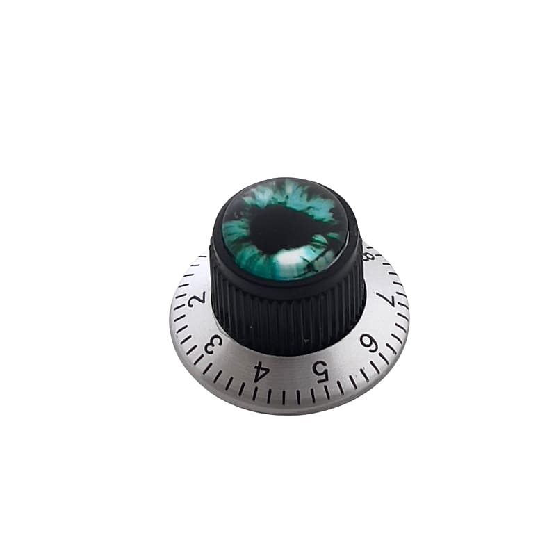 Dragon Eyes (Serpent Sky and Black) Custom Guitar Knobs Reverb