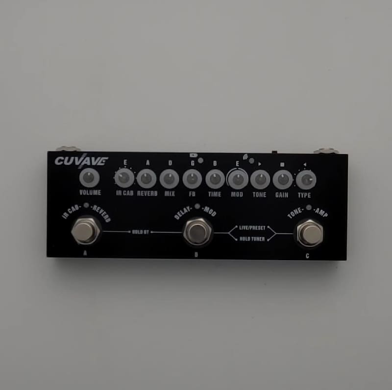Cuvave Cube Baby Rechargeable Multi Effects Pedal Reverb