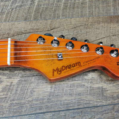 MyDream Partcaster Custom Built - Sunburst Gilmour image 6