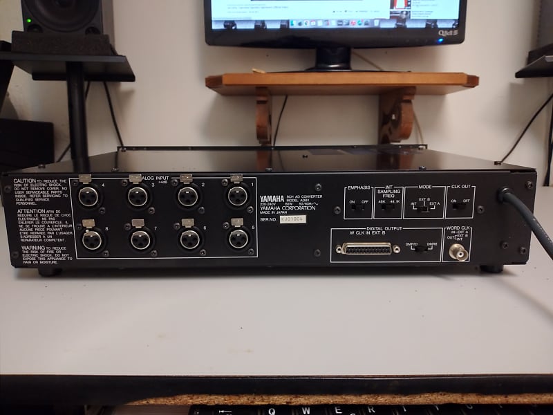 Super -RARE- Yamaha AD8X - DA8X (8x PCM63P-KY Burr-Brown) | Reverb