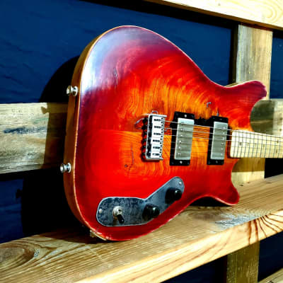 Clifton Guitarworks Windsor - Orange Sunburst image 3