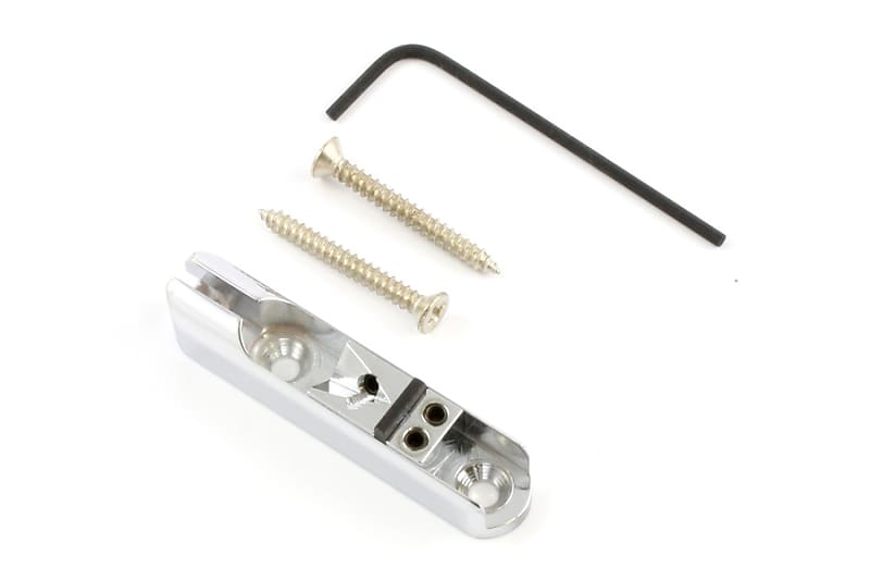ABM Single String Guitar Bridge CHROME Reverb