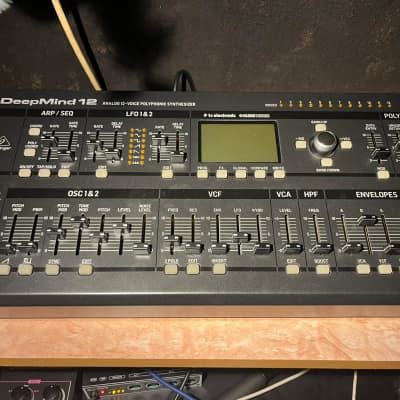 Behringer DeepMind 12D Desktop 12-Voice Polyphonic Analog Synth Module 2016 - Present - Black