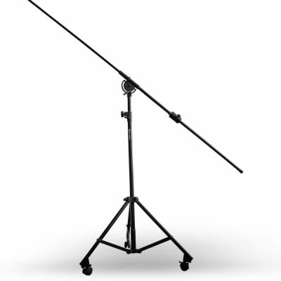 Warm Audio WA-251 Large-Diaphragm Tube Mic, AxcessAbles MB-W Heavy Microphone Stand Bundle image 6