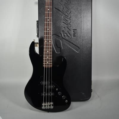 1990 Fender JP90 Black Finish Electric Bass w/OHSC Signed By John Entwistle Of The Who for sale