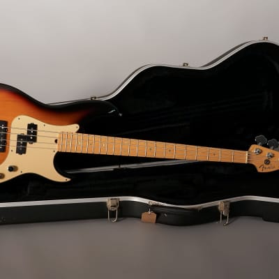 Fender American Deluxe Precision Bass Ash with Maple Fretboard 2006 - Tobacco Sunburst image 9