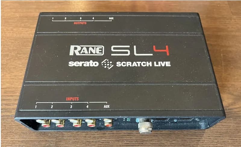 RANE SCRATCH LIVE SL4 Digital DJ System Audio Interface