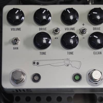 JHS Double Barrel V4 Dual Overdrive Effects Pedal | Reverb JHS Double Barrel V4 Dual Overdrive Effects Pedal | Reverb