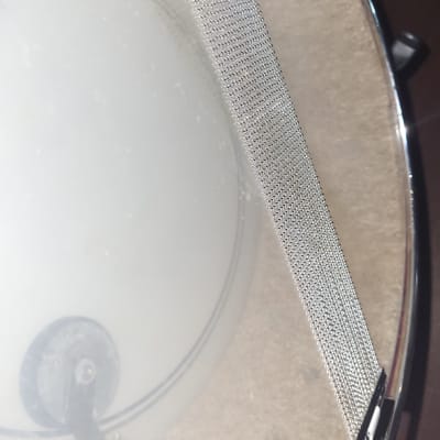 1980's Ludwig Rocker snare drum - 5 x 14 - 8 lug Red sparkle image 11