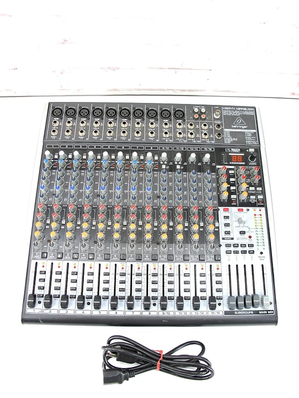 Behringer XENYX X2442USB 24 Channel Input Bus Mixer USB Audio Reverb