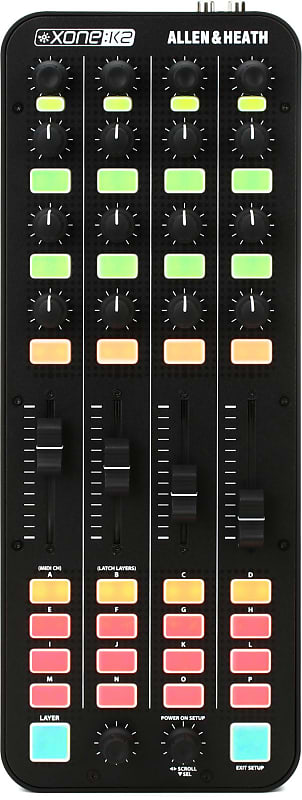 Allen & Heath Xone:K2 Universal DJ MIDI Controller Bundle