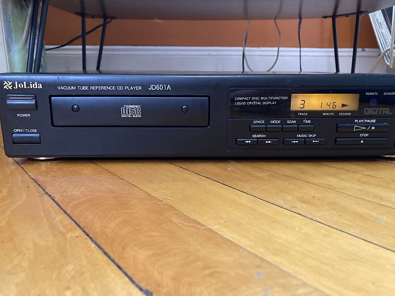 Jolida JD601A Vacuum Tube CD Player Late 90s - Black | Reverb