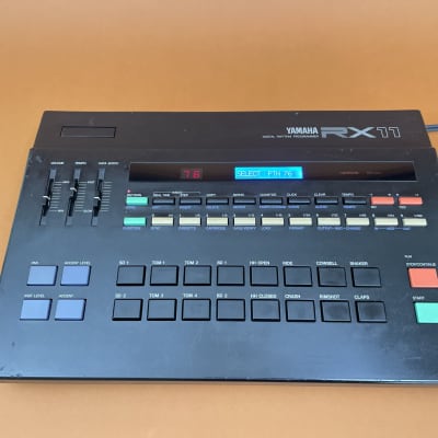 Serviced Yamaha RX11 Drum Machine - New Blue LCD! New Battery!