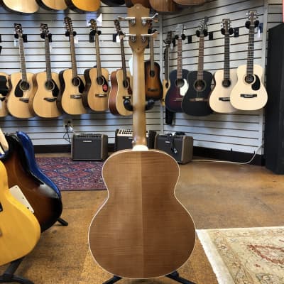 Guild Jumbo Junior Bass Westerly Collection Sitka/Maple Acoustic-Electric Short Scale Bass image 6