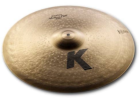 Zildjian 20" K Custom Medium Ride Cymbal - Traditional image 1