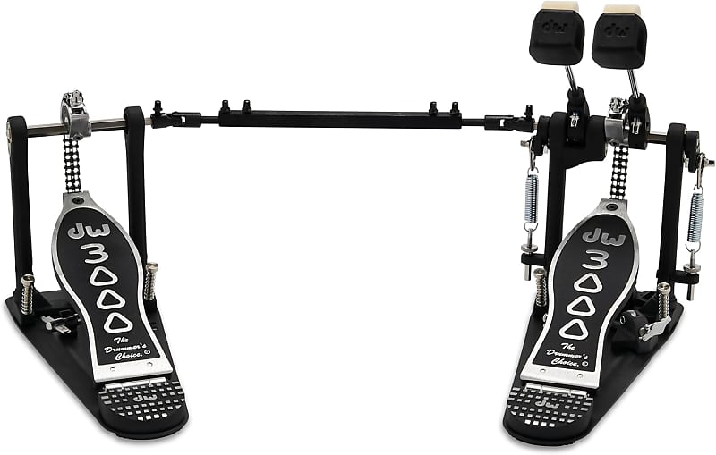 DW 3000 Series Double Bass Drum Kit Set Pedal Reverb