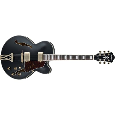 Ibanez Artcore AF75G Hollowbody Electric Guitar Flat Black