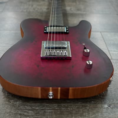 AIO TC1-HH Electric Guitar - Boysenberry *Humbucker Pickups image 5