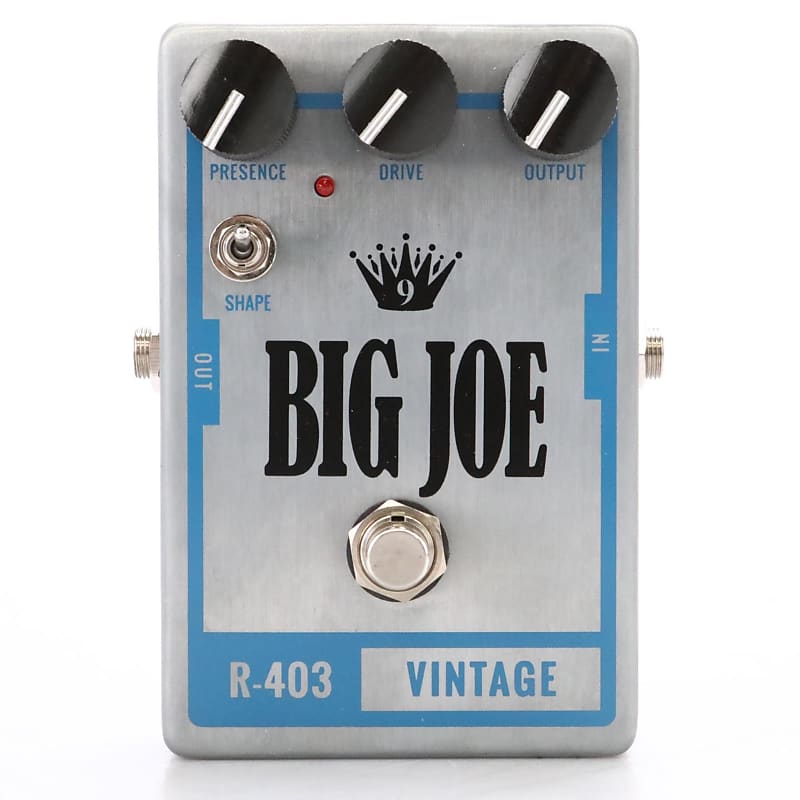 Big Joe Stomp Box Company Vintage R-403 Overdrive Guitar Effects Pedal  #49496