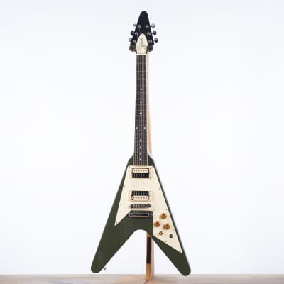 Gibson 70s Flying V, Olive Drab | Demo image 2