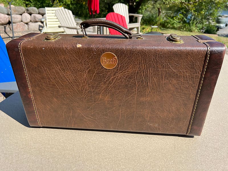 Bach Selmer trumpet case Reverb