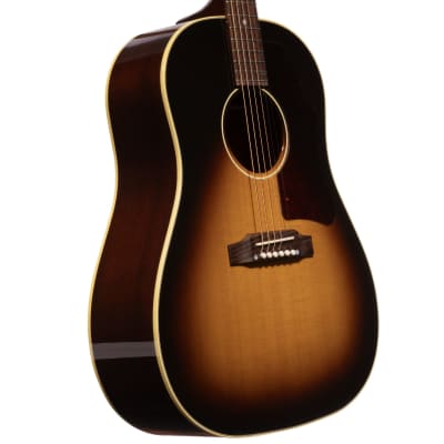 Gibson '50s J-45 Original Round Shoulder Acoustic Guitar, Vintage Sunburst image 3
