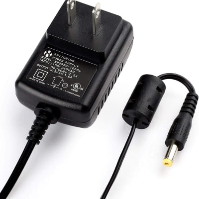 9.5V AC DC Adapter for Casio Piano Keyboard SA76 SA77 SA46, Replacement for Casio ADE95100LU, 100-240V AC to 9.5V DC Converter, UL Listed, 9.8 Ft Cord,