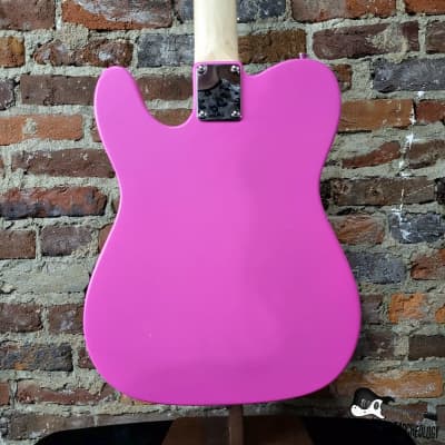 Nashville Guitar Works Custom T-Style Electric Guitar (2022 - Nitro Bubblegum) image 10