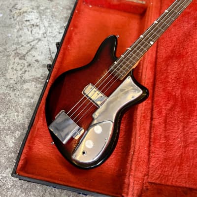 Guyatone EB-4 Bass Guitar 1960’s - Bizarre original vintage MIJ Japan image 5