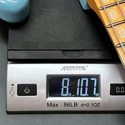 Fender Custom Shop 55 Precision Bass Heavy Relic Daphne Blue 2022 image 8