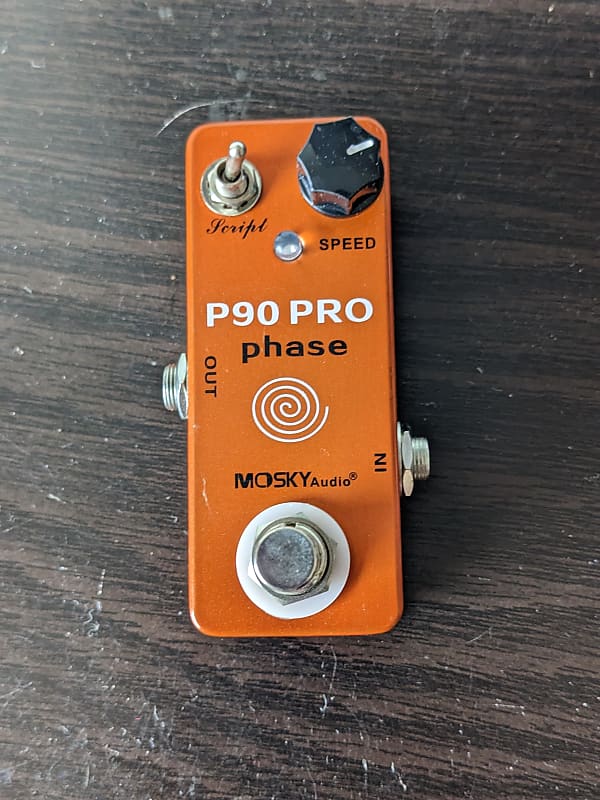 Mosky Audio P90 Pro Phaser 2010s Orange Reverb