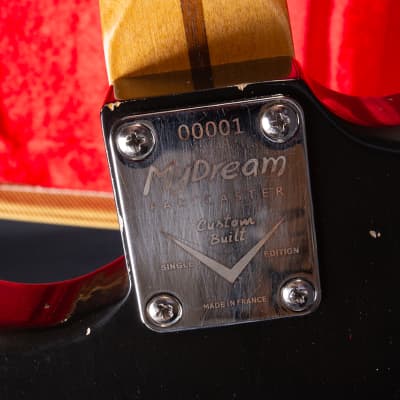 My dream partcaster Stratocaster tribute Gilmour 2023 - Black image 7