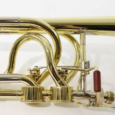 Bach Model 50A3L Stradivarius Bass Trombone with Dual Hagmann Valves SN 217530 OPEN BOX image 9