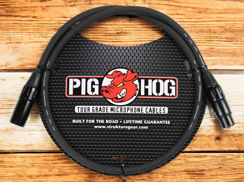 Pig Hog PHM3 XLR Microphone Cable - 3' image 1