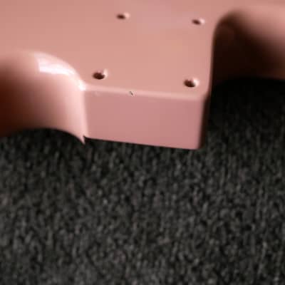 【最初値下げ】Warmoth SplitJazzmasterボディのみ Warmoth Jazzmaster Replacement Body Gloss Shell Pink JM | Reverb