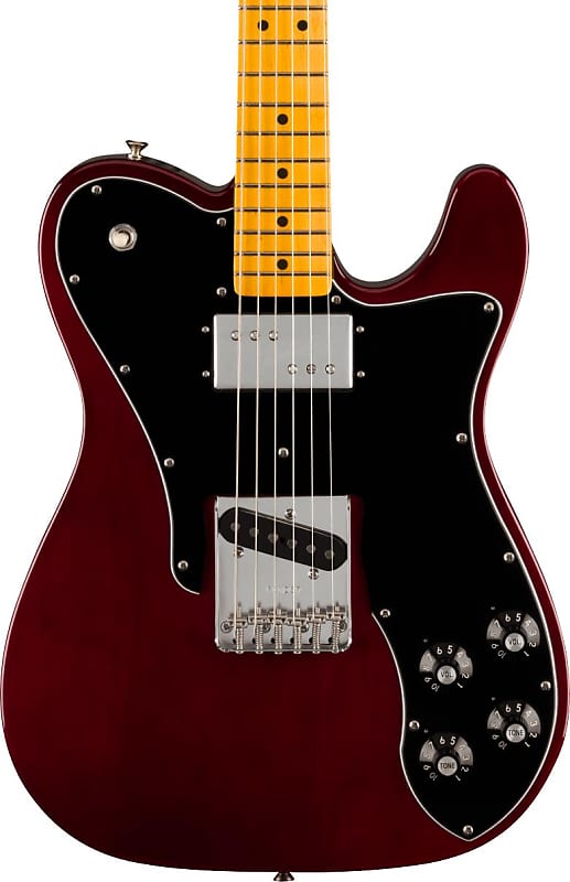 Fender Limited-edition American Vintage II 1977 Telecaster Custom Electric Guitar - Wine image 1