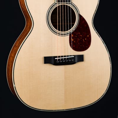 Collings OM-42 Custom Figured Bolivian Rosewood and German Spruce with Black Pearl NEW image 1