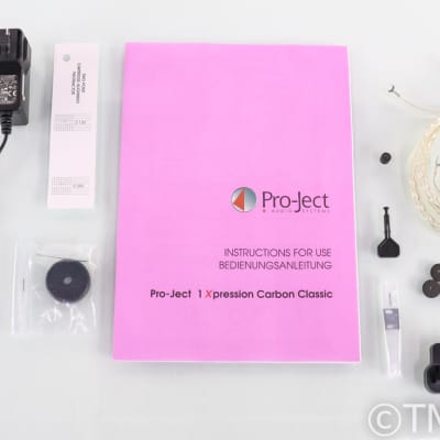 Pro-Ject 1-Xpression Carbon Classic Turntable; Ortofon 2M Silver image 10