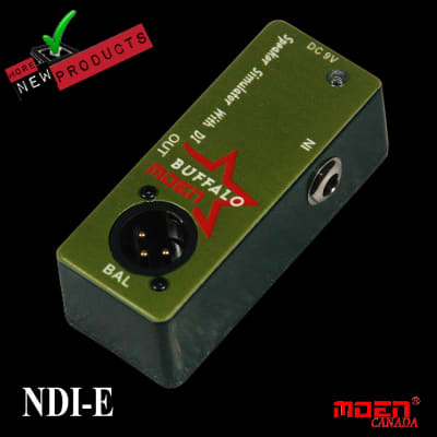 Moen NDI-E DI Bass Keys Guitar Pedal Superb Direct Box image 2
