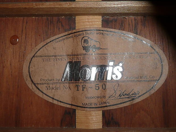 Morris TF-50 1980 Natural | Reverb