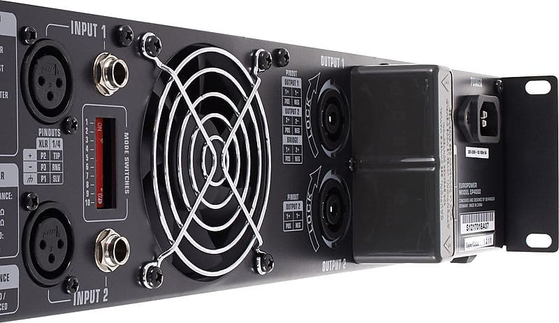 Behringer Europower EP4000 4000-Watt Stereo Power Amp - 230V