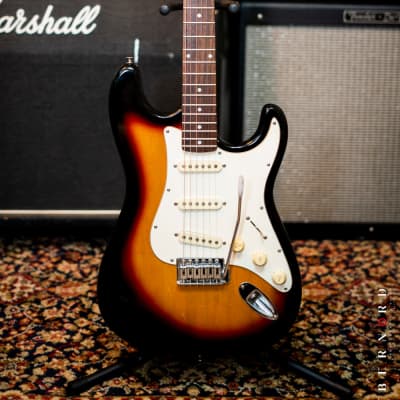 Memphis Stratocaster Lawsuit Era S-Style Guitar (1970s - 80's  Sunburst) image 2
